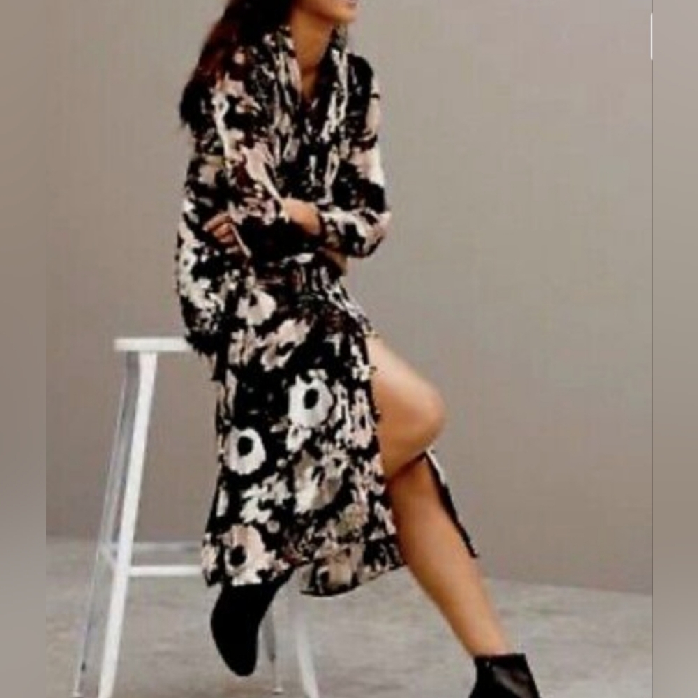 Banana Republic Floral Midi Dress
